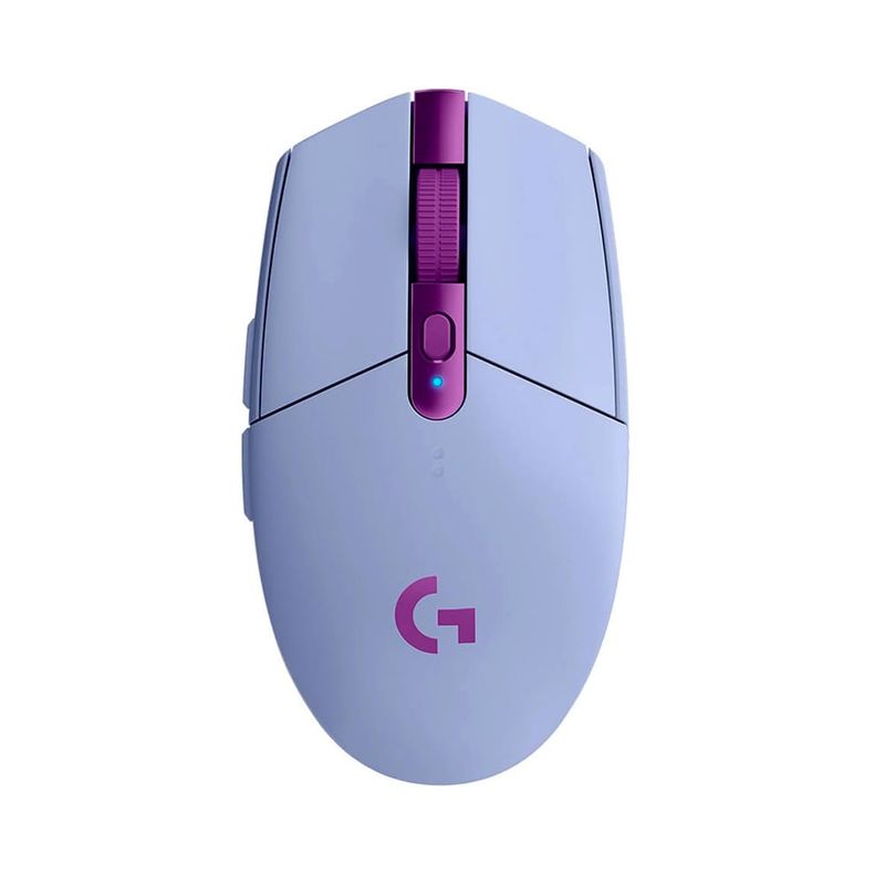 LOGITECH - MOUSE LOGITECH G305 LIGTHSPEED WIRELESS LILA 910-006020