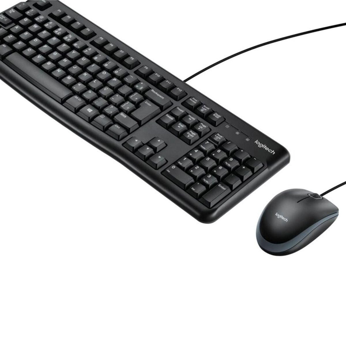 LOGITECH - TECLADO LOGITECH + MOUSE MK120 USB SP BLACK PN 920-004428