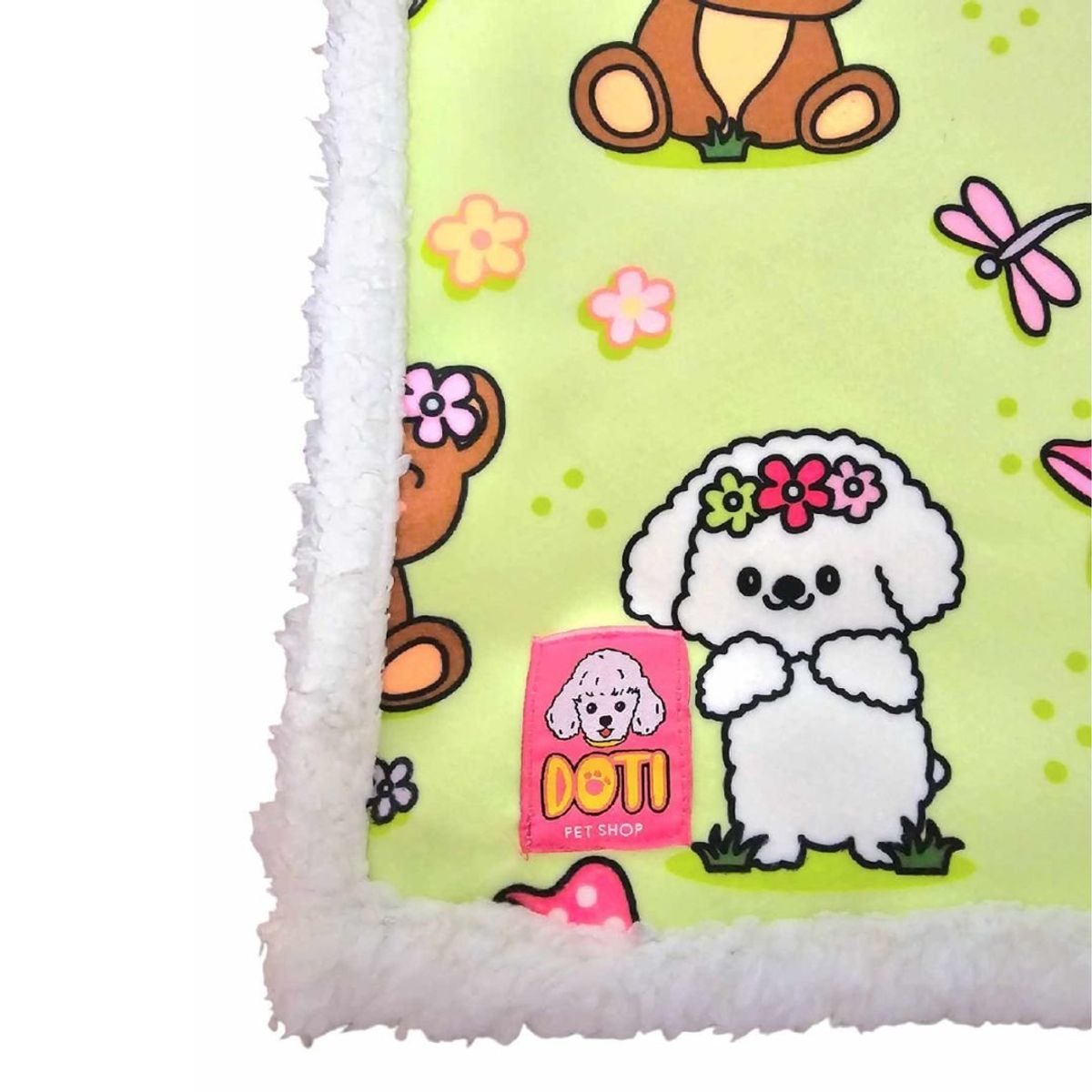 GENERICO - Manta para Mascota - Bosque 165 x 106 cm