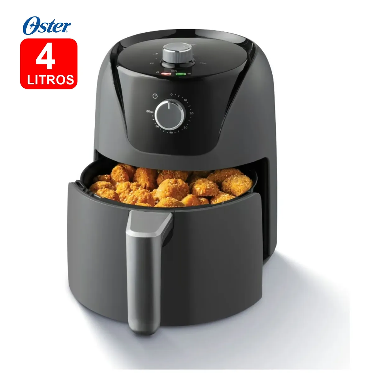 OSTER - Freidora de Aire Manual Oster 4 lts con Revestimiento DiamondForce