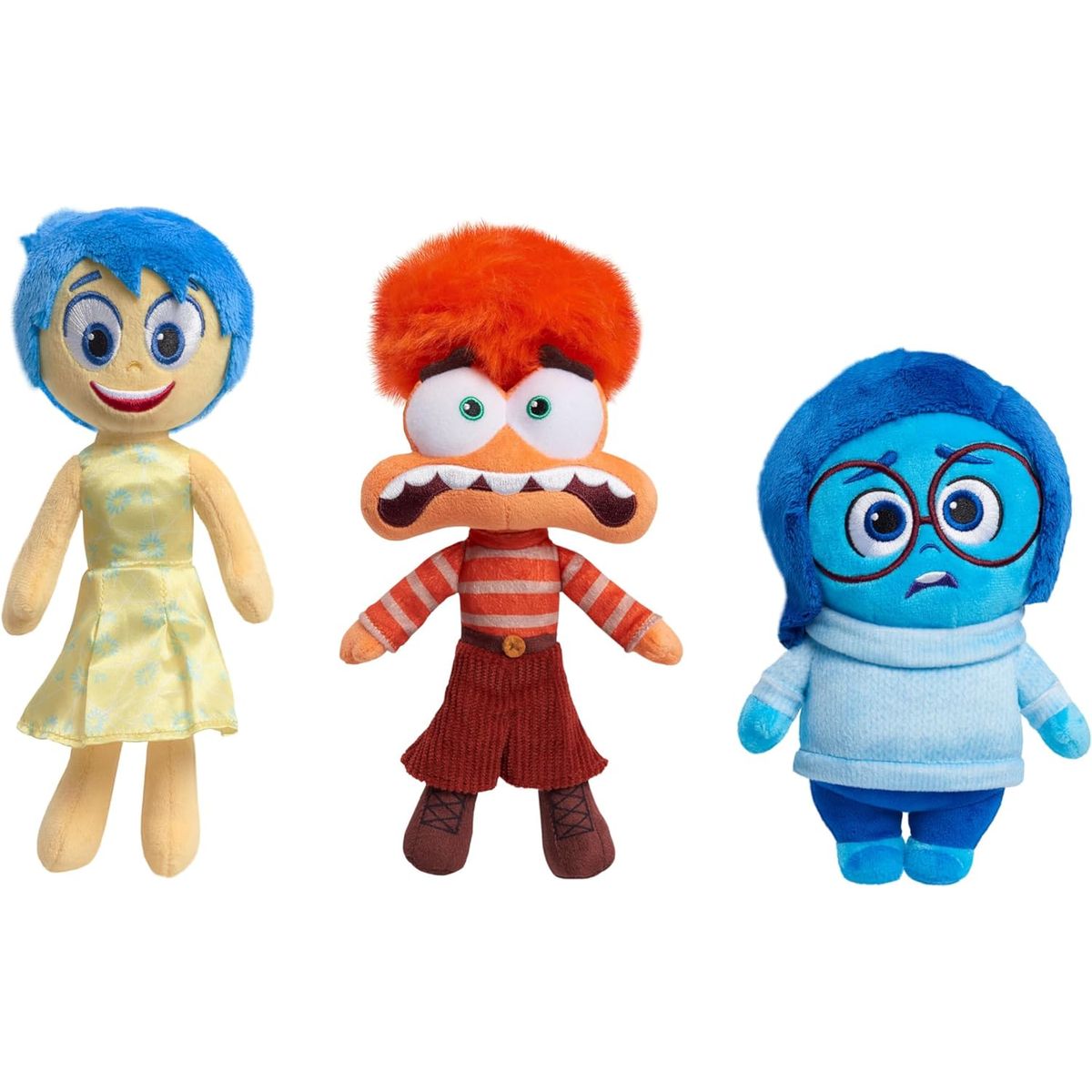 XCLUSIVE - SET COLECCION X3 PELUCHES INTENSAMENTE INSIDE OUT 2 ORIGINAL