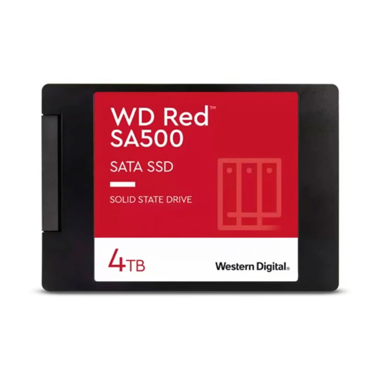 WESTERN DIGITAL - SSD WESTER DIGITAL RED SA500NAS 4TB SATA 2.5 7MM. P/N: WDS400T2R0A