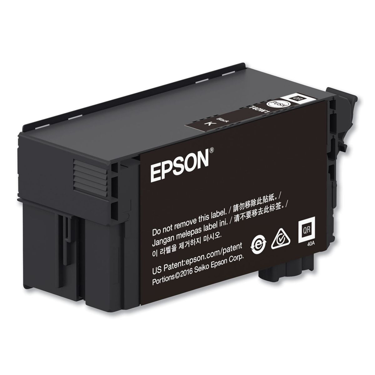 EPSON - Cartucho de Tinta Epson T40W120 UltraChrome XD2 80ml Color Negro