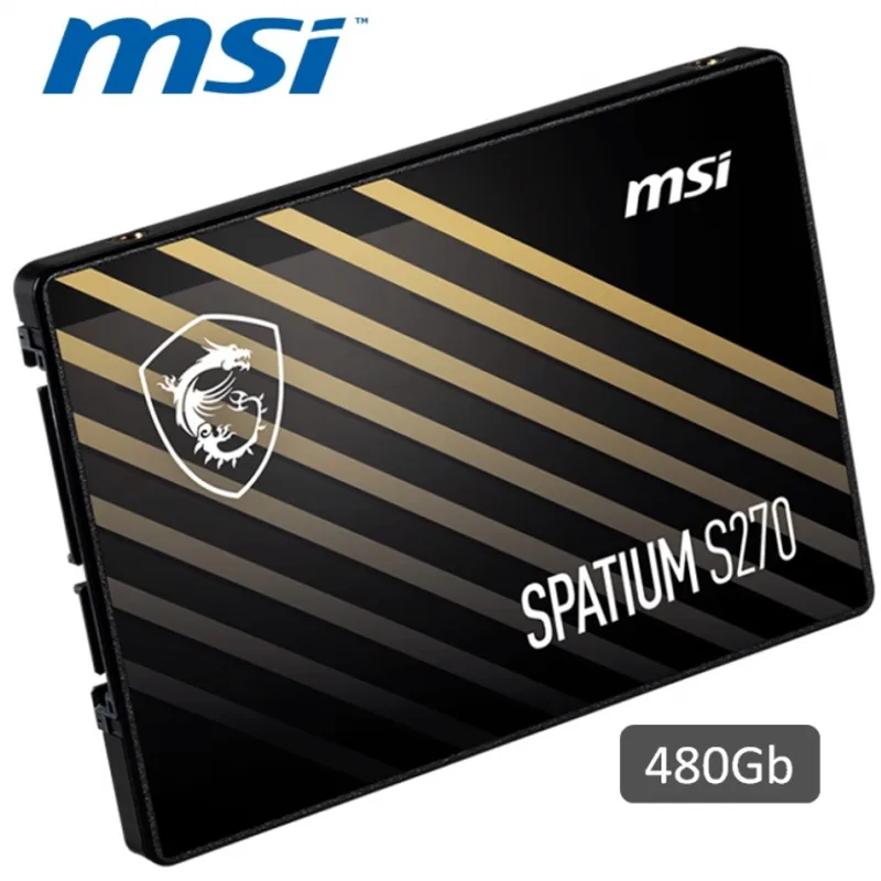MSI - Disco Solido Ssd Msi Spatium S270 Sata 2.5 480GB