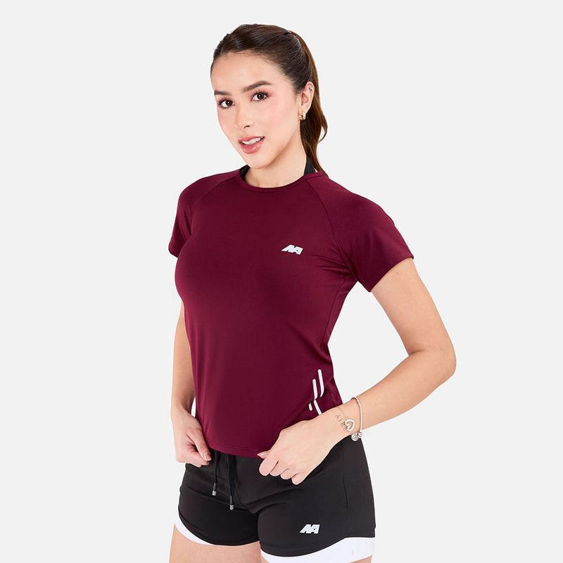 NEW ATHLETIC - Polo Mc New Athletic Daria Vino Mujer