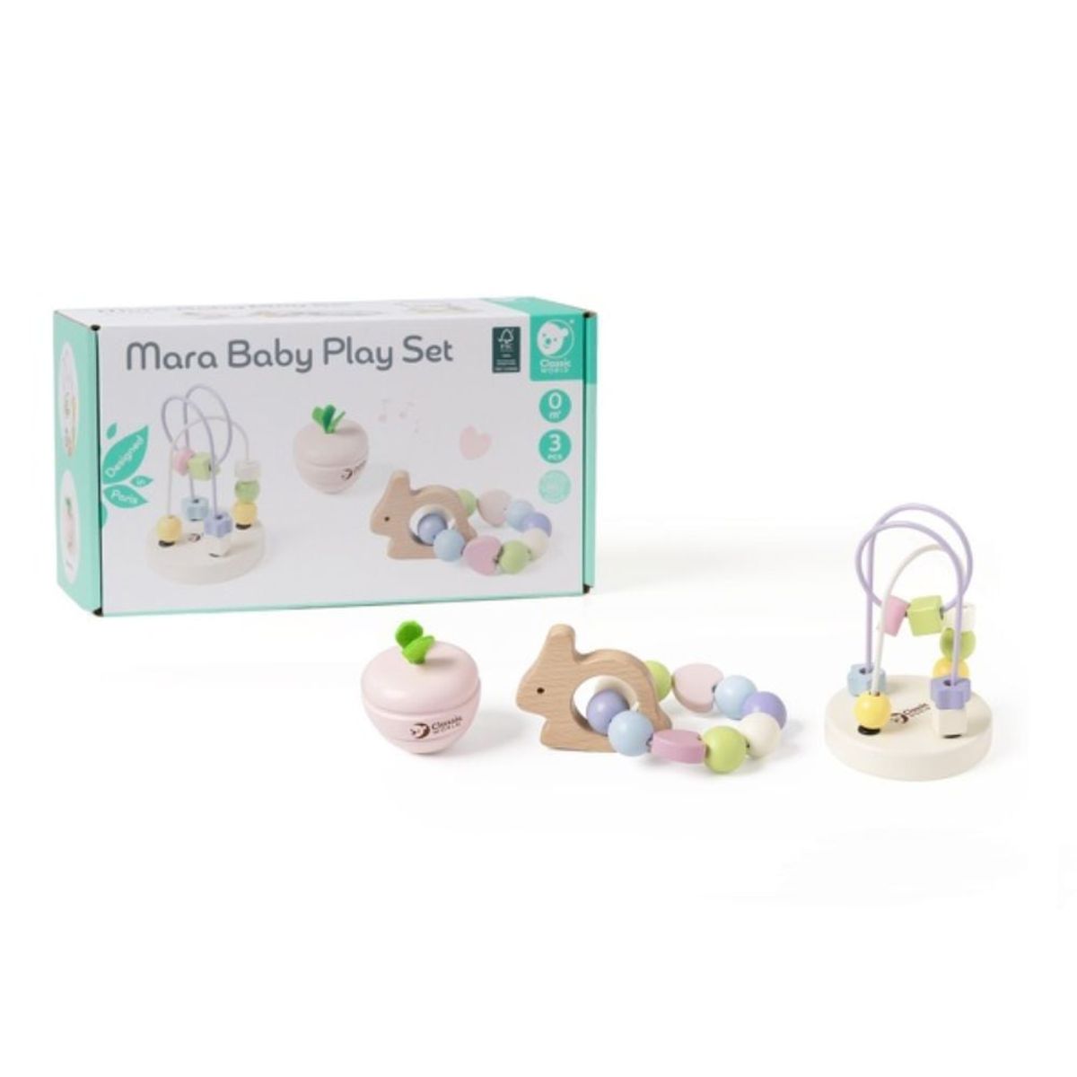 CLASSIC WORLD - Set de juego para bebé Mara Mara Baby Play set Classic World