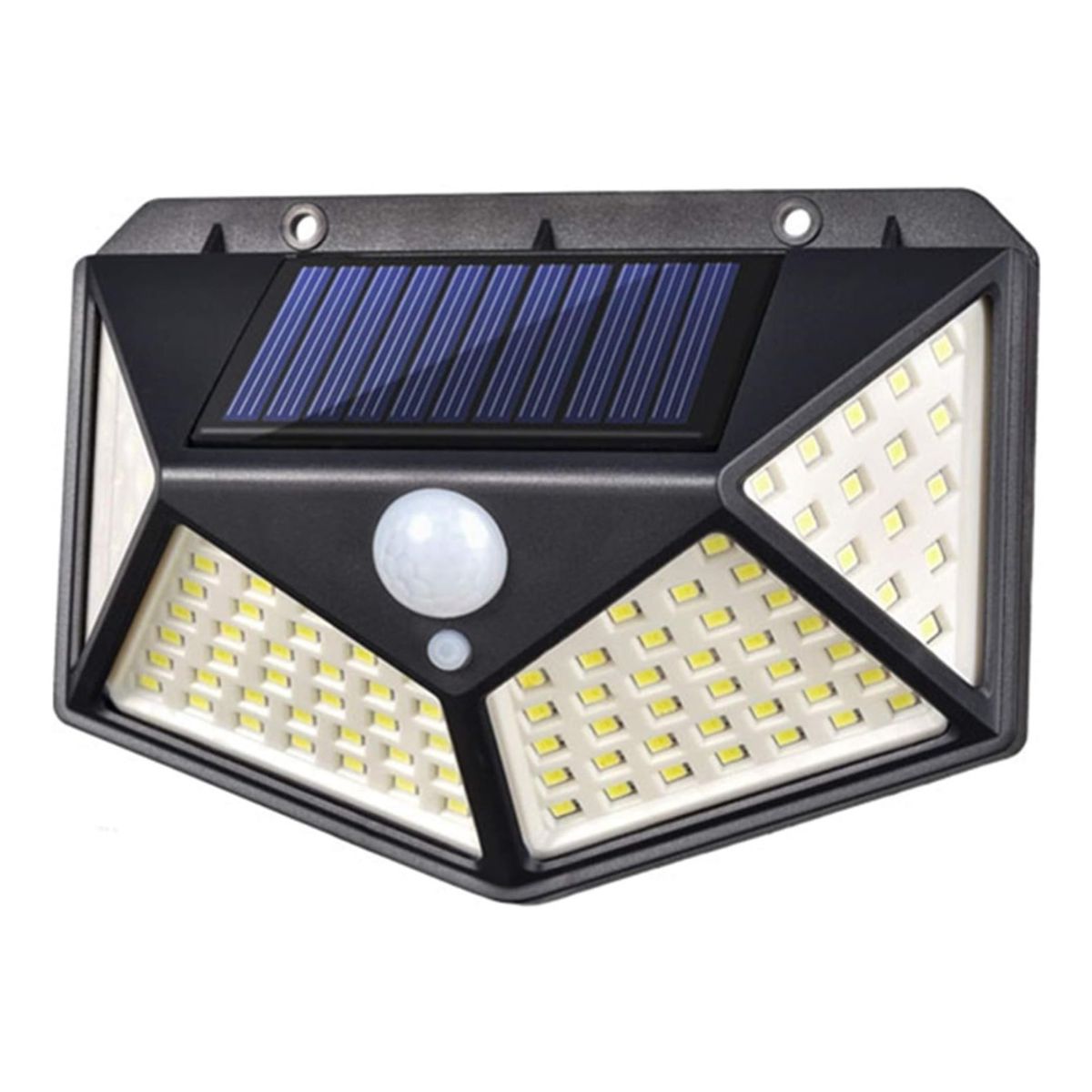 OEM - Reflector Solar 100LEDs Lampara de Pared Recargable Exterior
