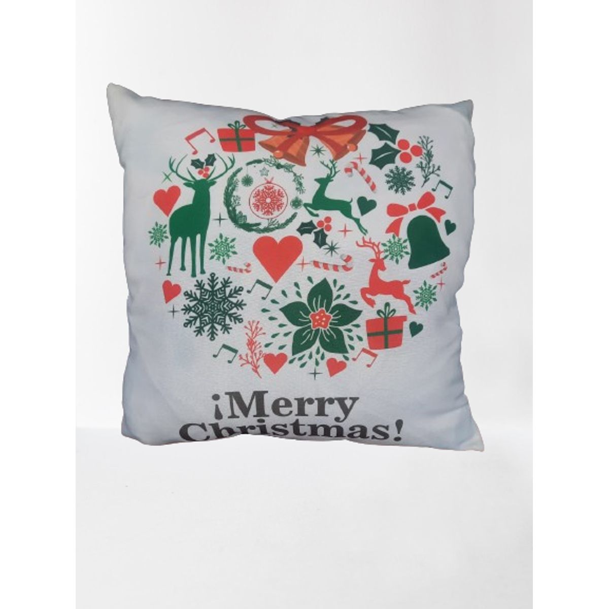 S/M - FUNDA PARA COJIN ESFERA 40X40 NAVIDAD