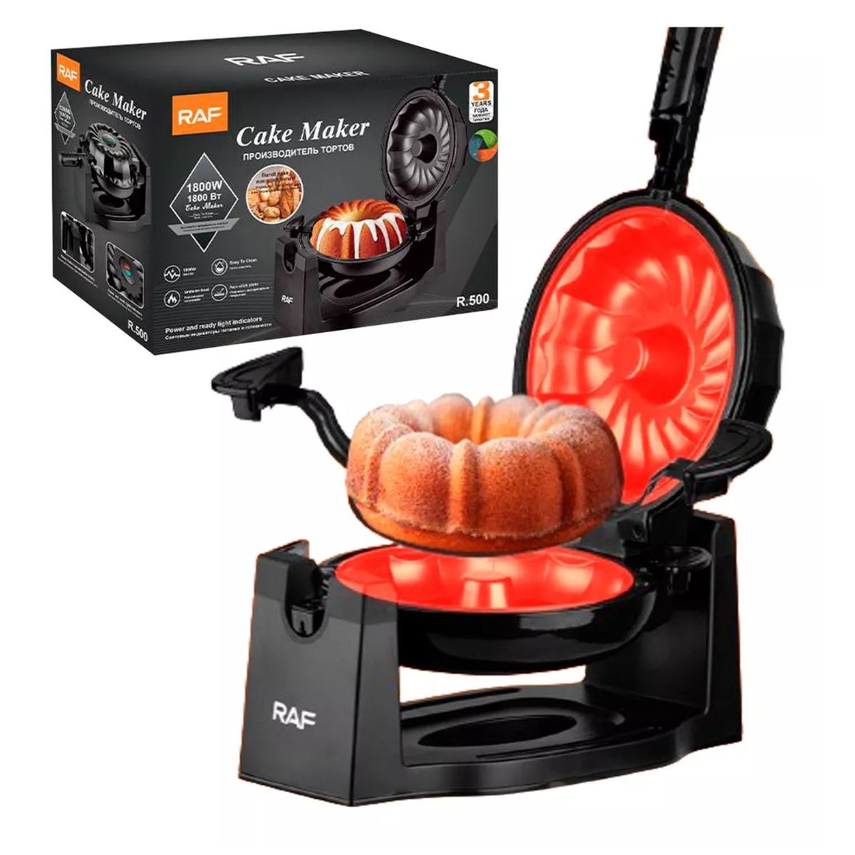 RAFF - RAF Maquina Para Hacer Pasteles Queques Cake Maker