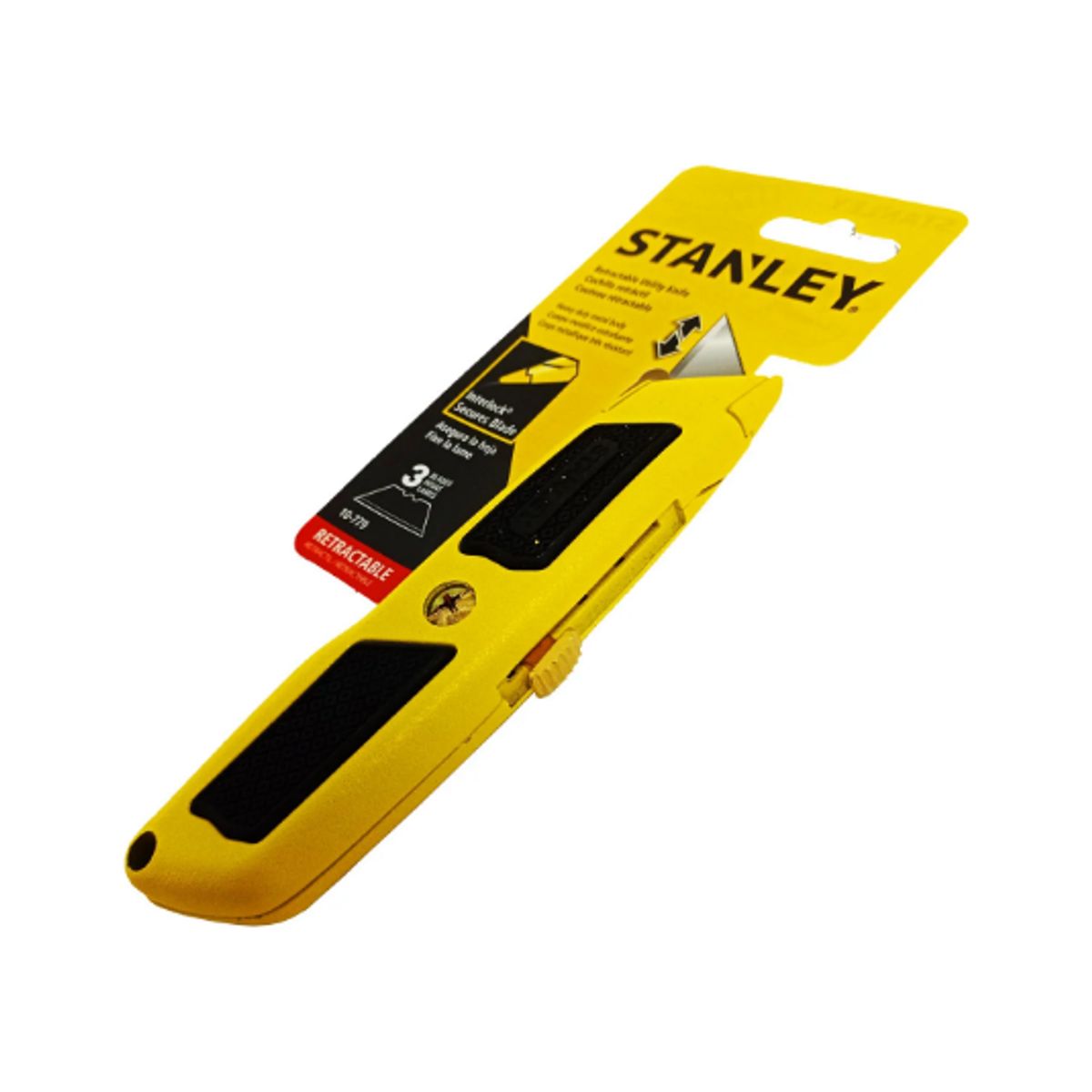 STANLEY - Cutter Retráctil Bi-Material 10-779 STANLEY