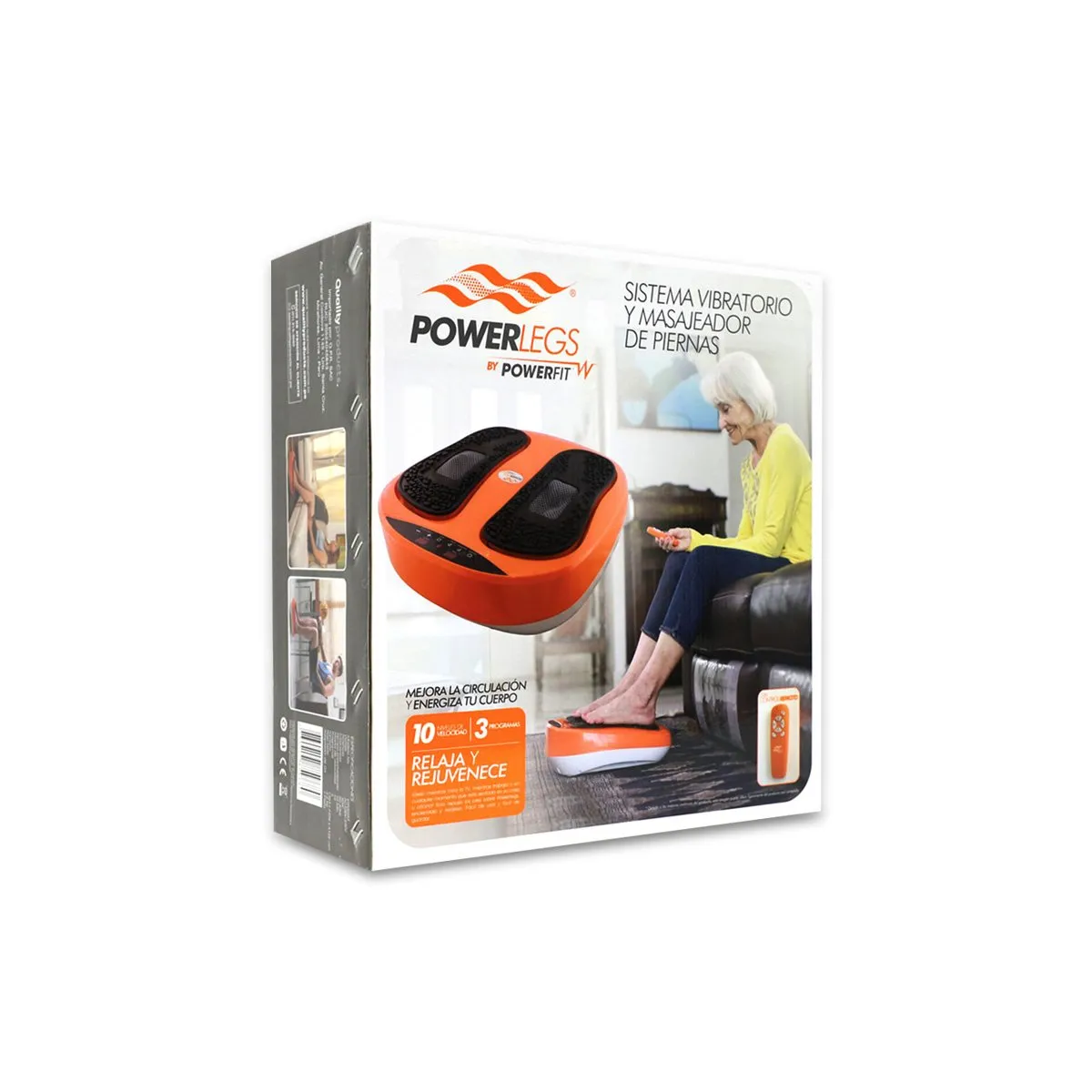 QUALITY PRODUCTS - Masajeador de Piernas Power Legs by PowerFit