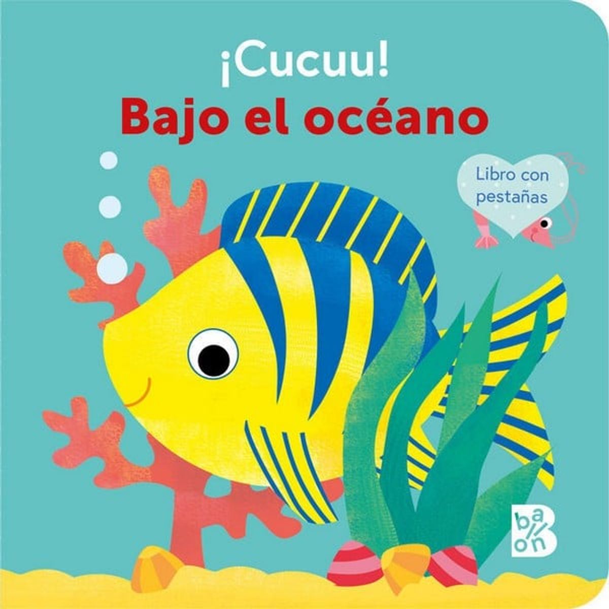 GENERICO - Libro Infantil 	¡CUCUU! BAJO EL OCEANO CON SOLAPAS