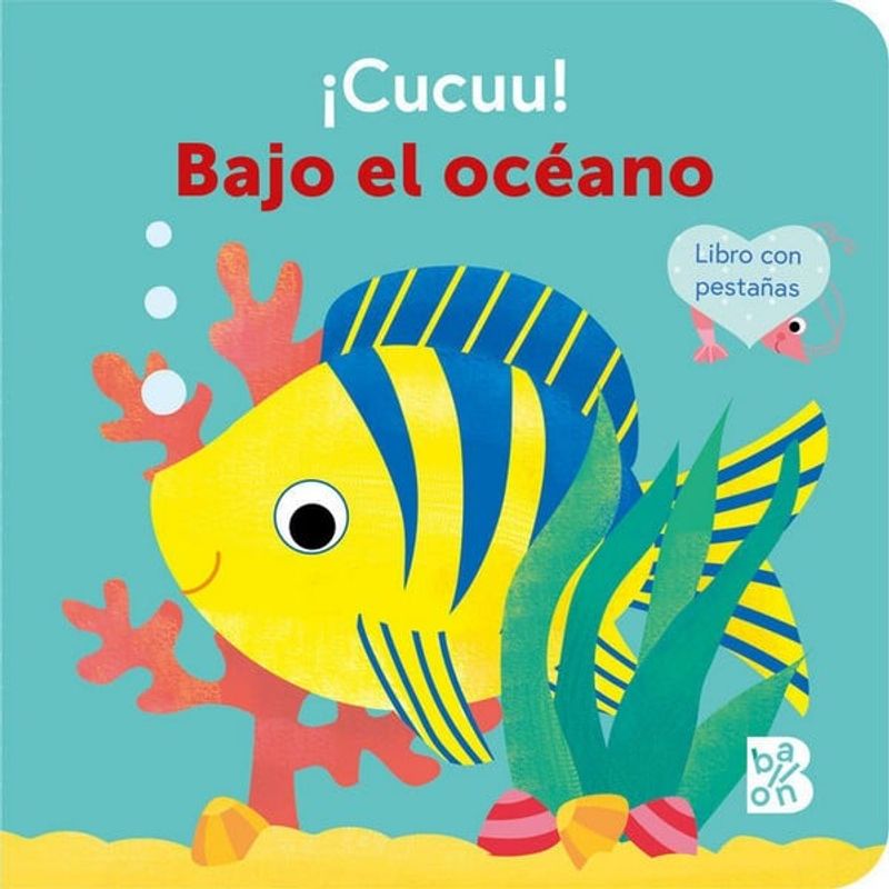 GENERICO - Libro Infantil 	¡CUCUU! BAJO EL OCEANO CON SOLAPAS