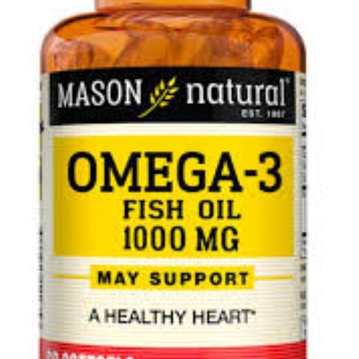 MASON NATURAL - MASON OMEGA-3 FISH OIL 1000 MG (60 SOFTG)
