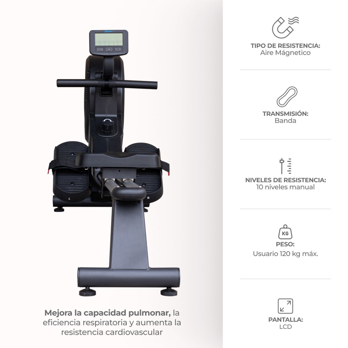 MONARK - MAQUINA DE REMO MONARK R200