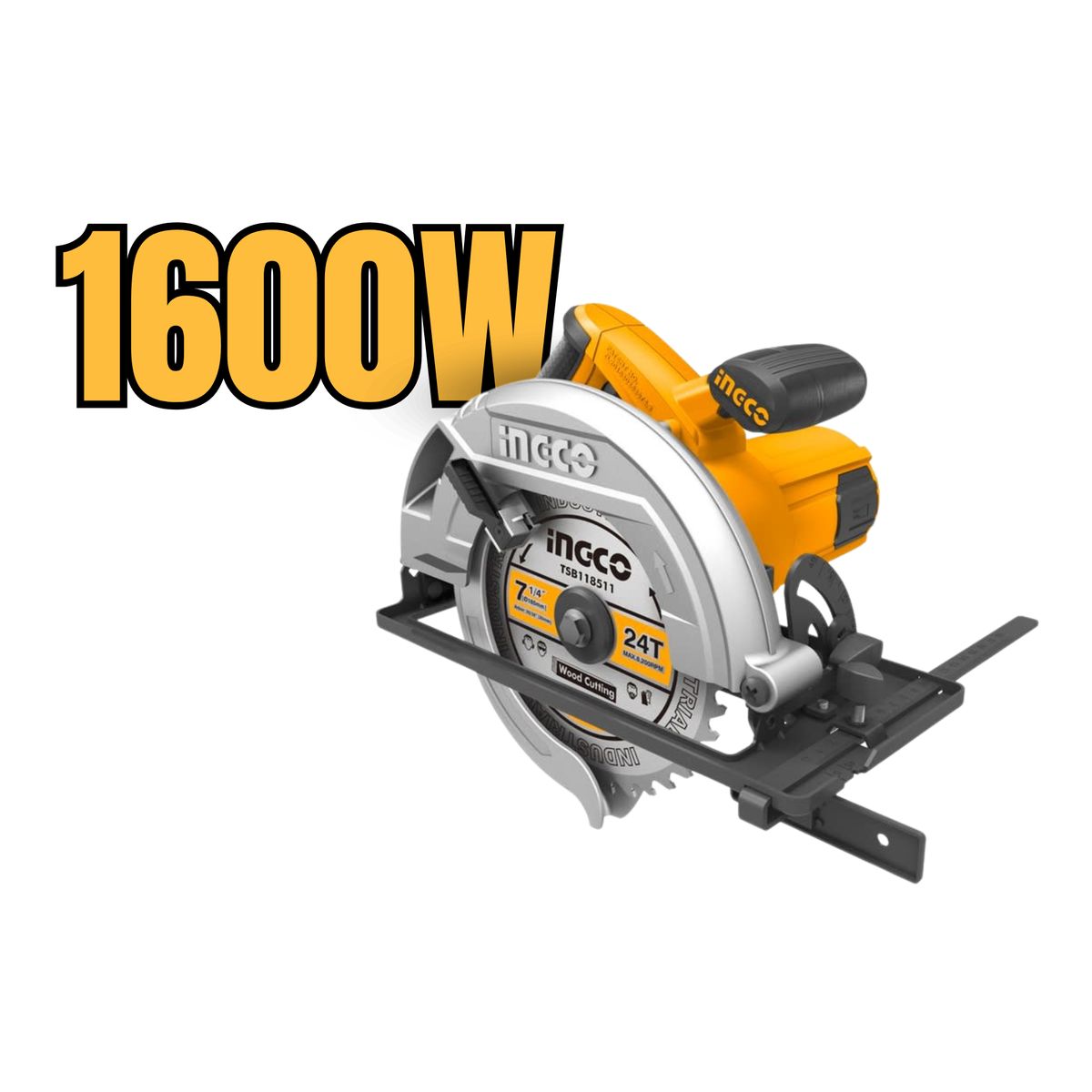 INGCO TOOLS - Sierra circular 7 1/4" 1600w Ingco