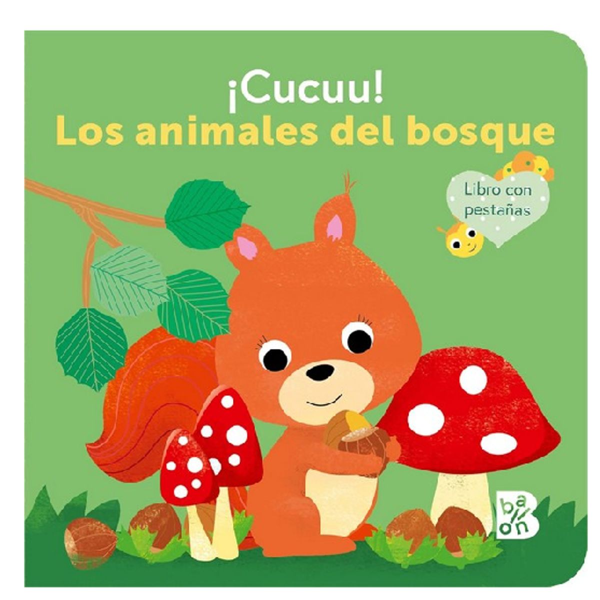 GENERICO - Libro Infantil 	¡CUCUU! LOS ANIMALES DEL BOSQUE CON SOLAPAS