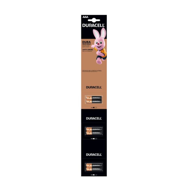 DURACELL - PILA DURACELL AAA 2400 X 6 UND