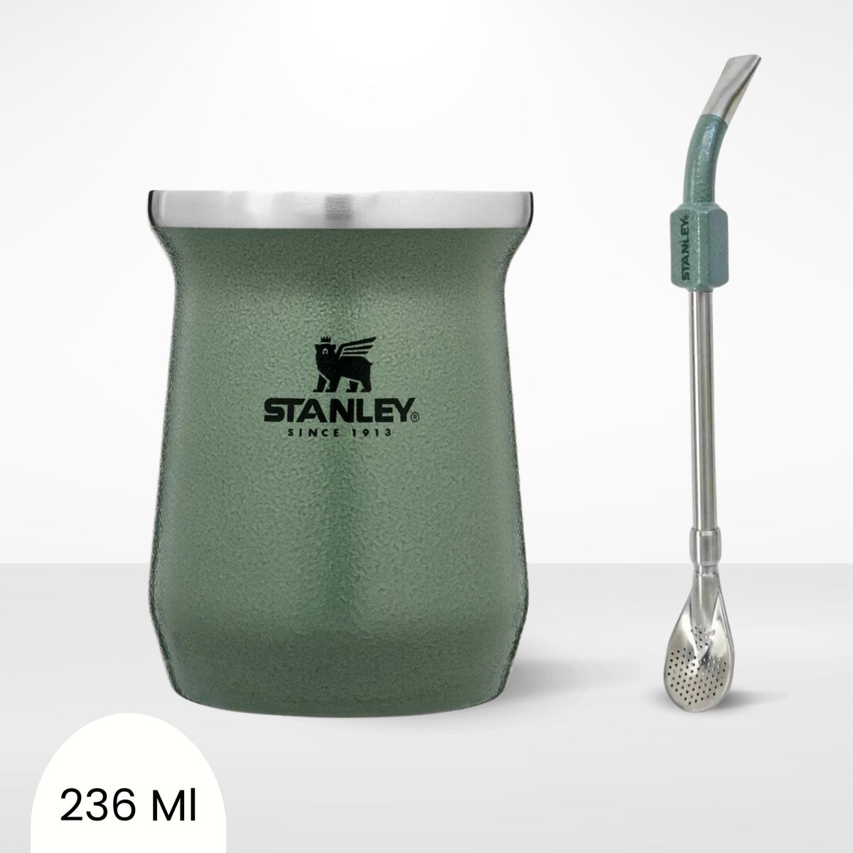 STANLEY - Combo de Matero y Bombilla Stanley Verde