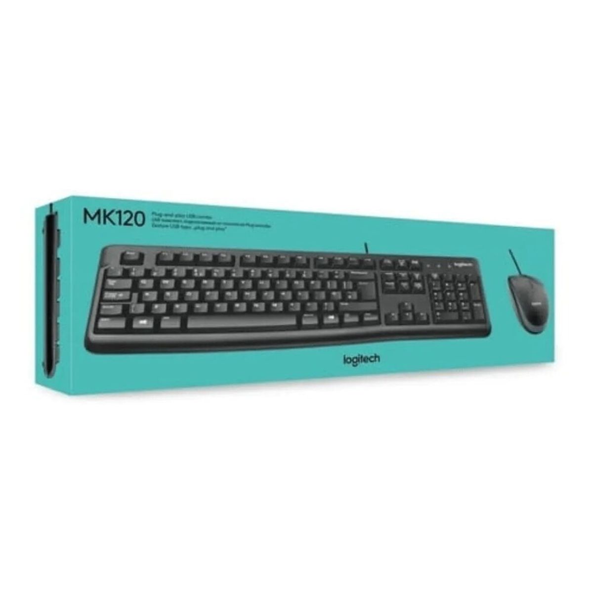 LOGITECH - KIT LOGITECH MK120 920-004428 TECLADO + MOUSE