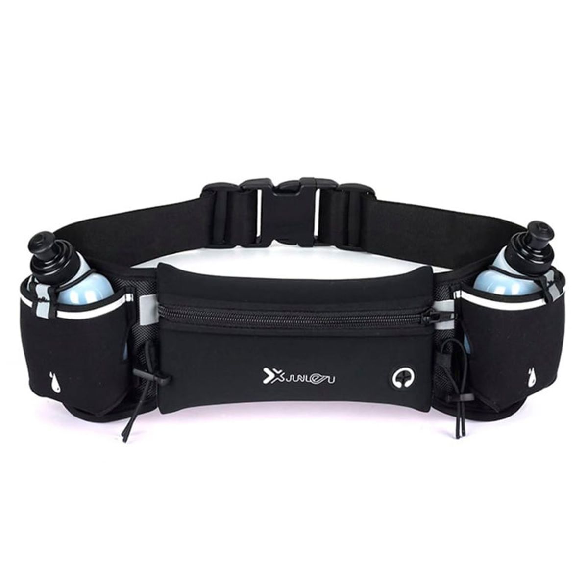 GENERICO - Canguro Deportivo Profesional Para Deporte Running + 2 botellas