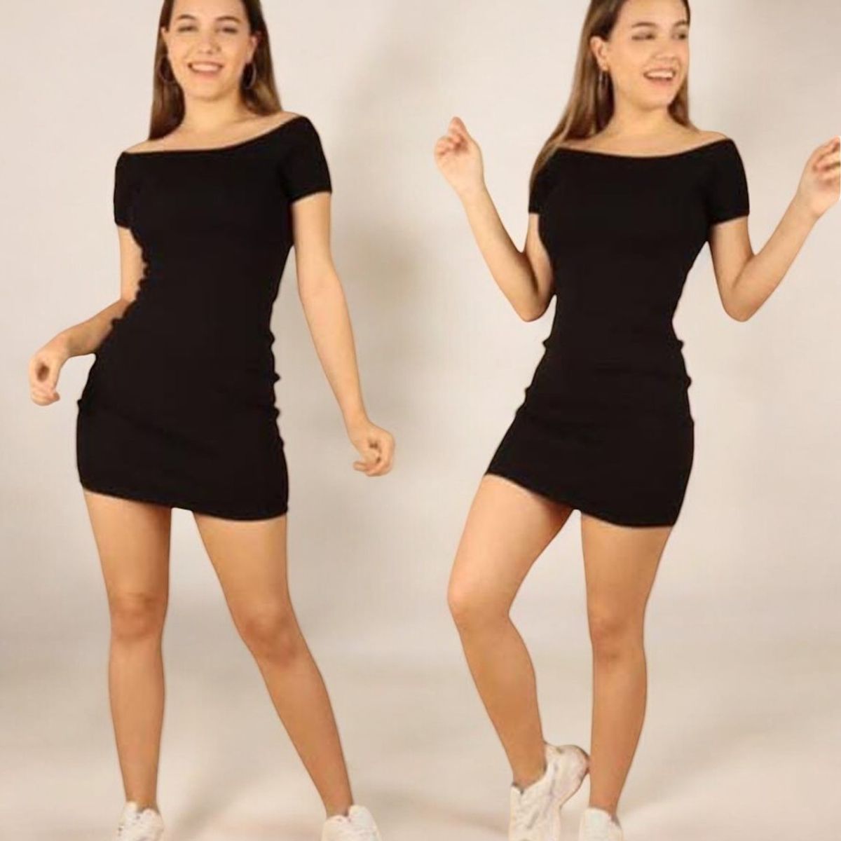 GENERICO - Vestido Casual Rip Grueso Fabiola Gastri Color Negro