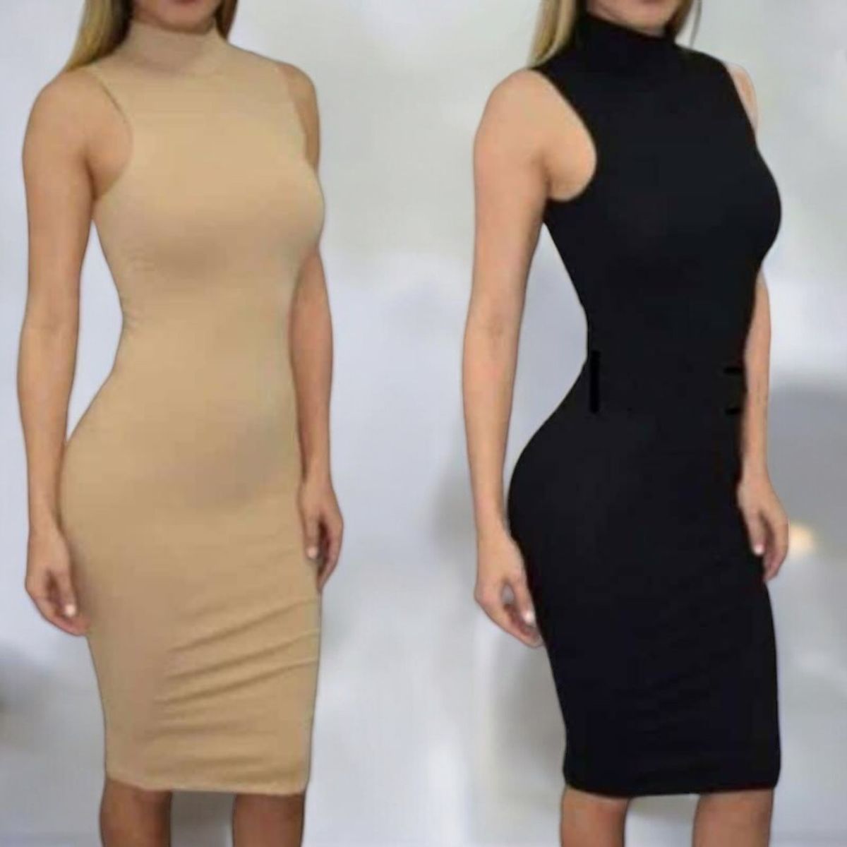 GENERICO - Vestido Rip Casual Party De Moda Dinámico Tcl-20 Color Beige