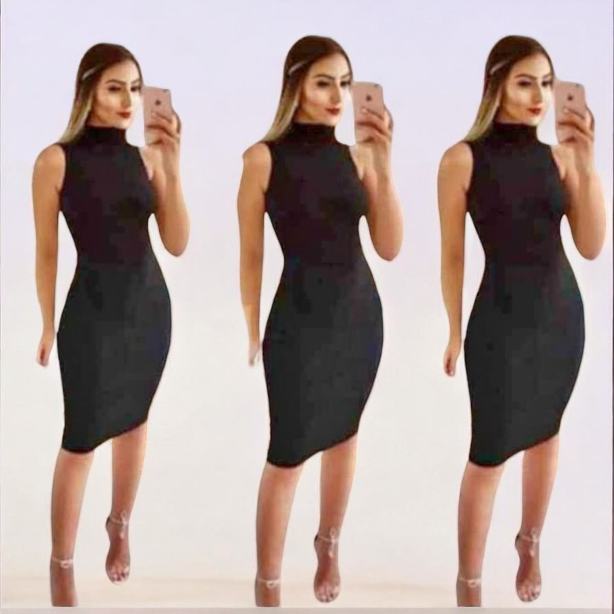 GENERICO - Vestido Rip Casual Party De Moda Dinámico Tcl-20 Color Negro