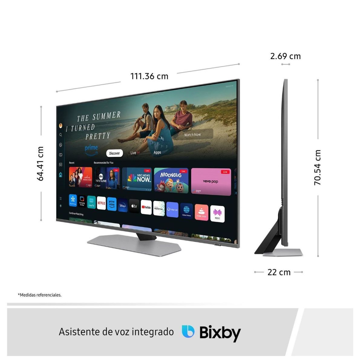 SAMSUNG - Televisor Samsung 50 Neo Qled 4K QN50QN90DAGXPE + Soundbar HW-B650F