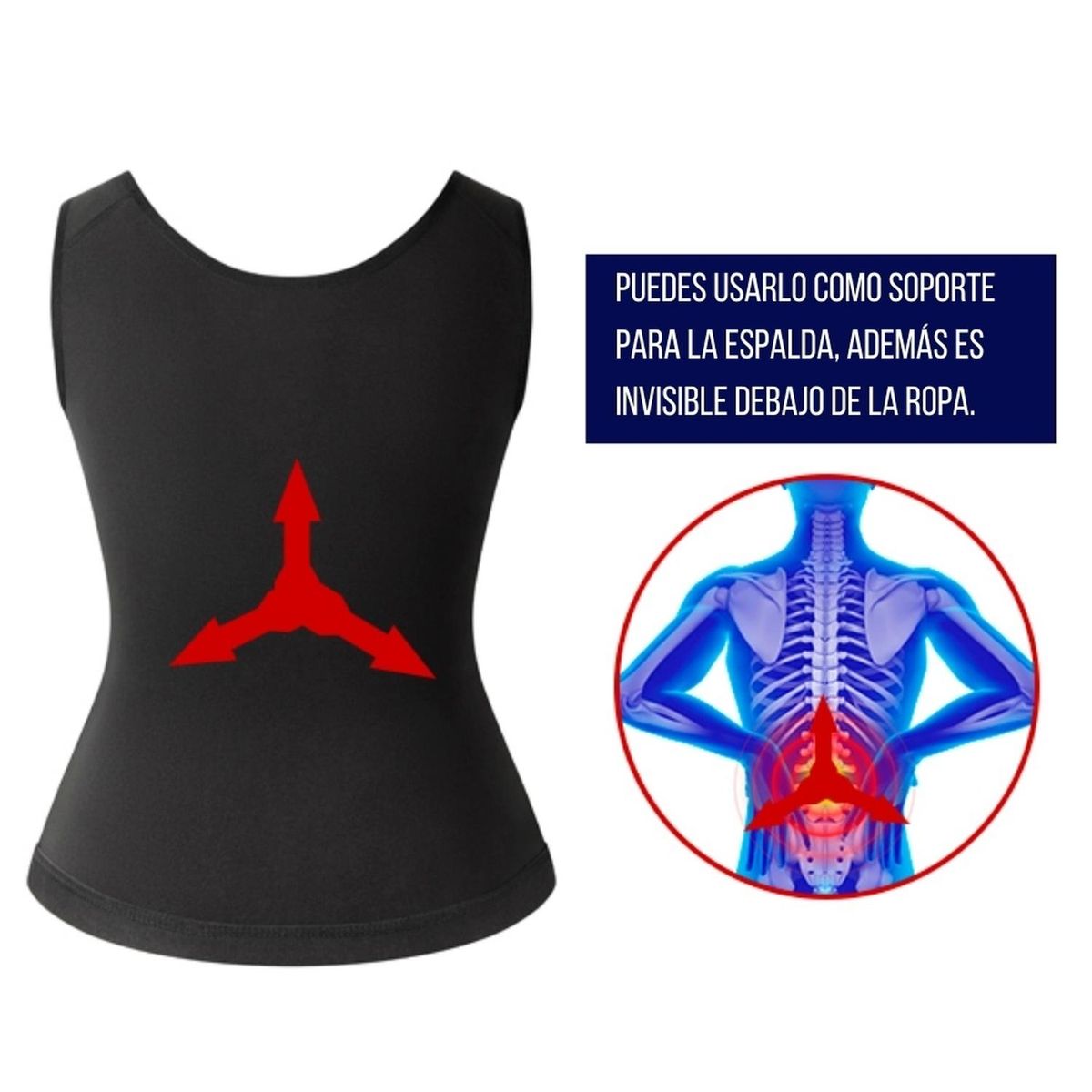 MINARI - Faja Térmica Reductora Mujer - Talla L XL