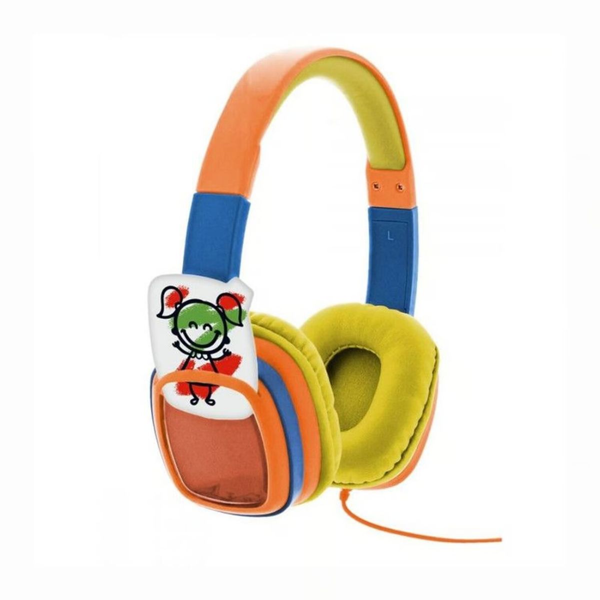 XTECH - Audifonos Para Niños ConCable Sound Art Xtech - Naranja