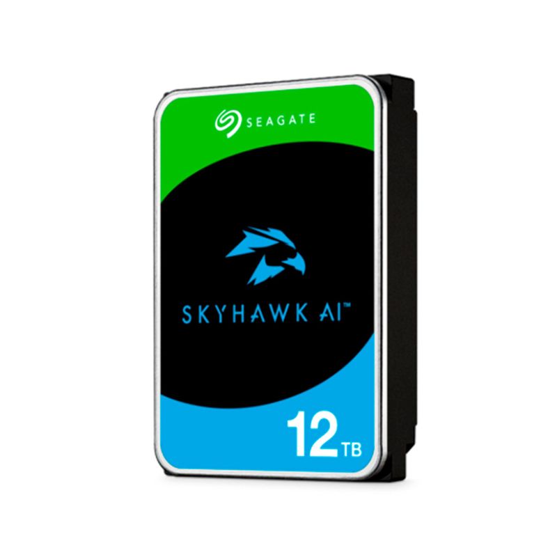SEAGATE - DISCO DURO SEAGATE SKYHAWK AI, 12TB, SATA 6GB/S P/N: ST12000VE001
