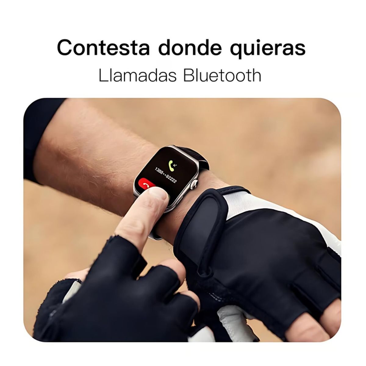QCY - Smart Watch GS2 S5 contesta llamada Multifunción - Gris