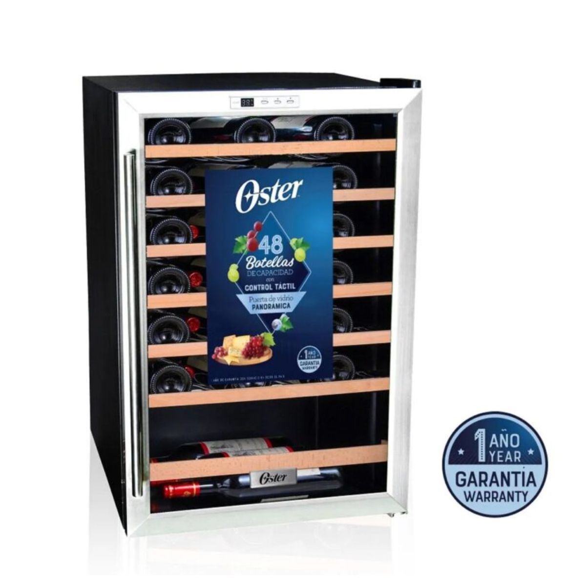 OSTER - Vinera Oster Digital 48 Botellas OS PWCC48DB