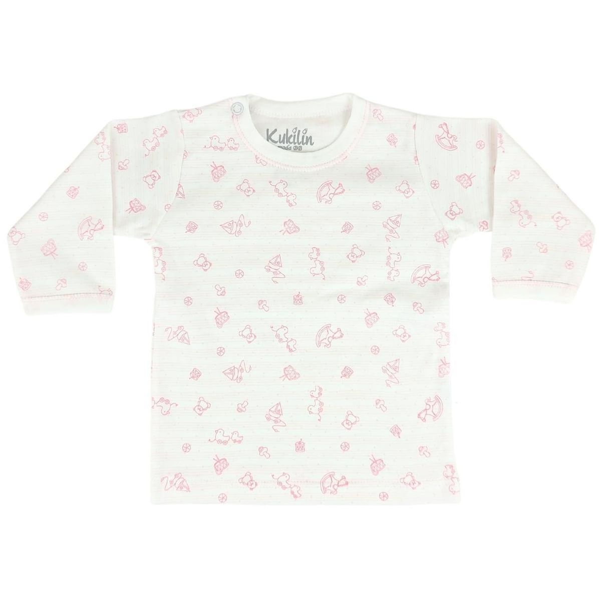 GENERICO - Pijama Bebe Niña - Algodon - Caballito y Patito