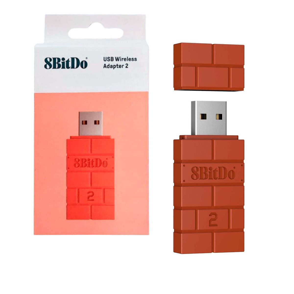 8BITDO - 8bitdo Adaptador Wireless 2 Bluetooth Nintendo Switch Pc Y +