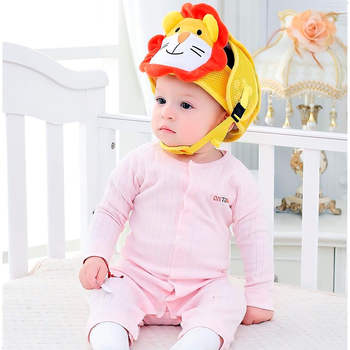 GENERICO - Casco Proteccion Seguridad para bebe antigolpes