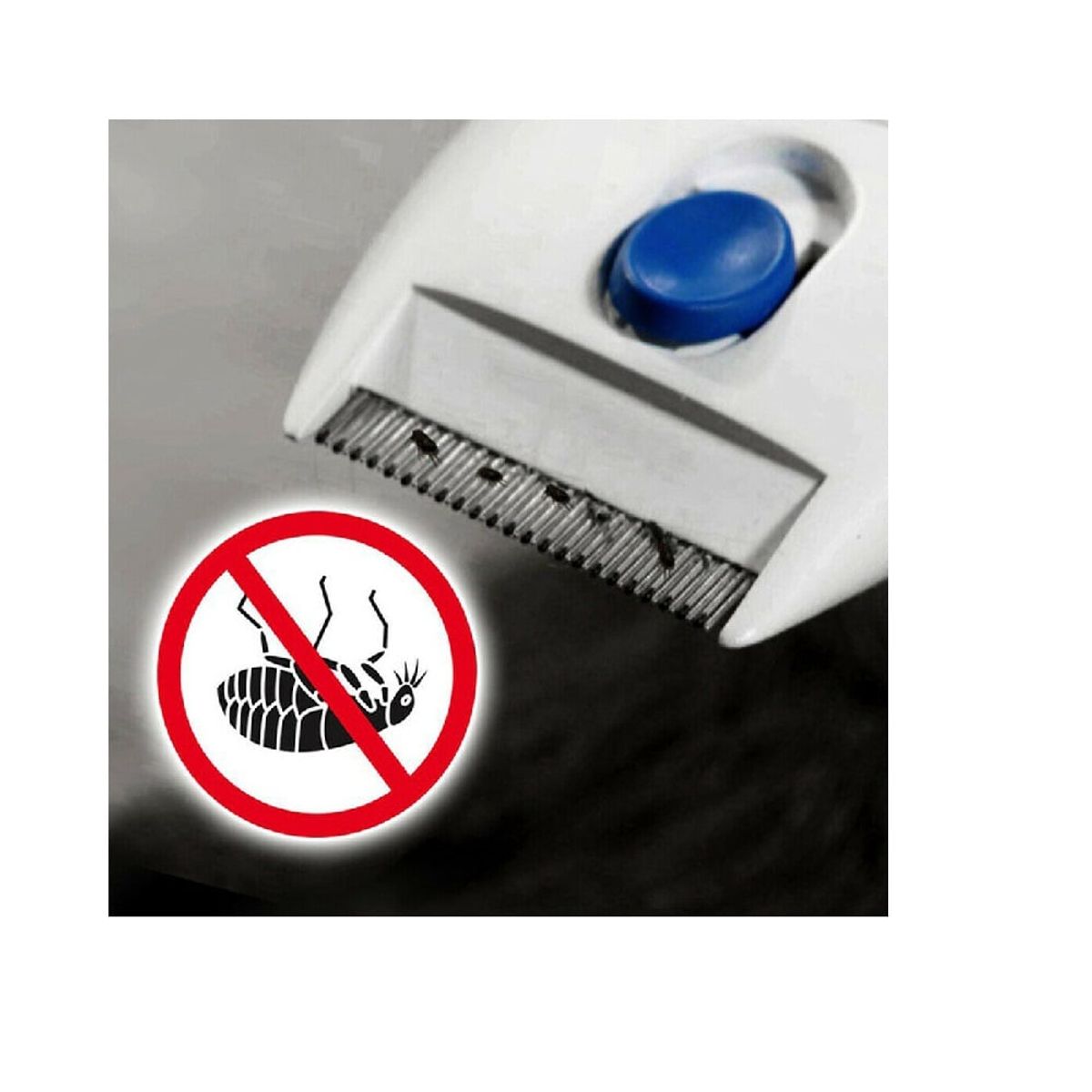 OTTOWARE - Peine Eléctrico Mata Pulgas de Perros y Gatos