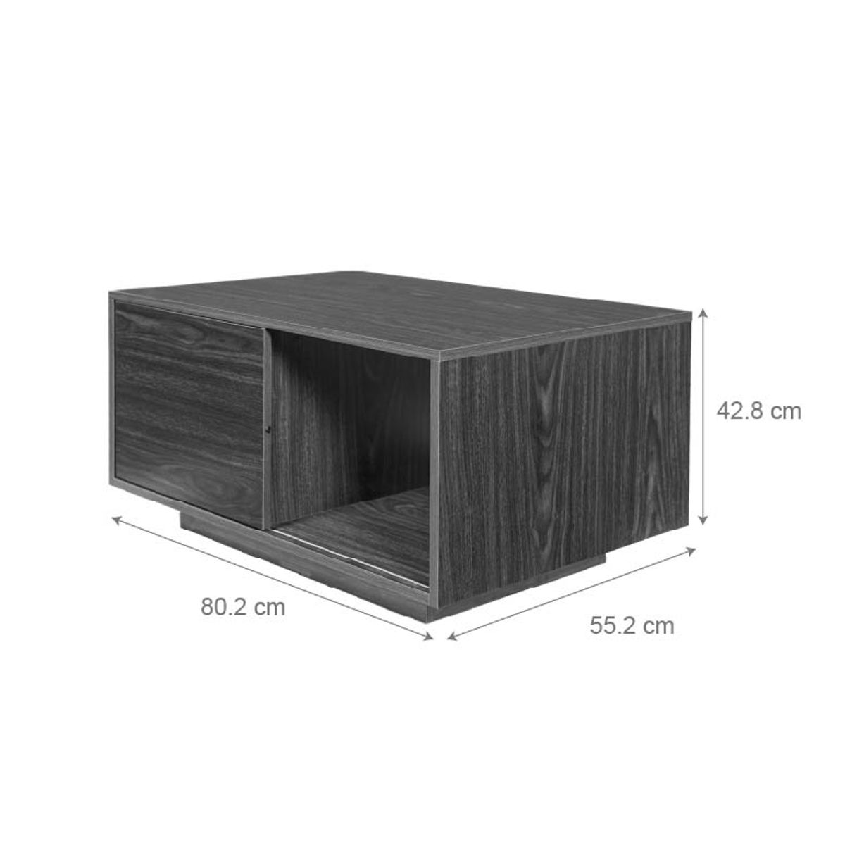 NACION MUEBLES - MESA DE CENTRO ALTHEA COLOR OLIVO NM