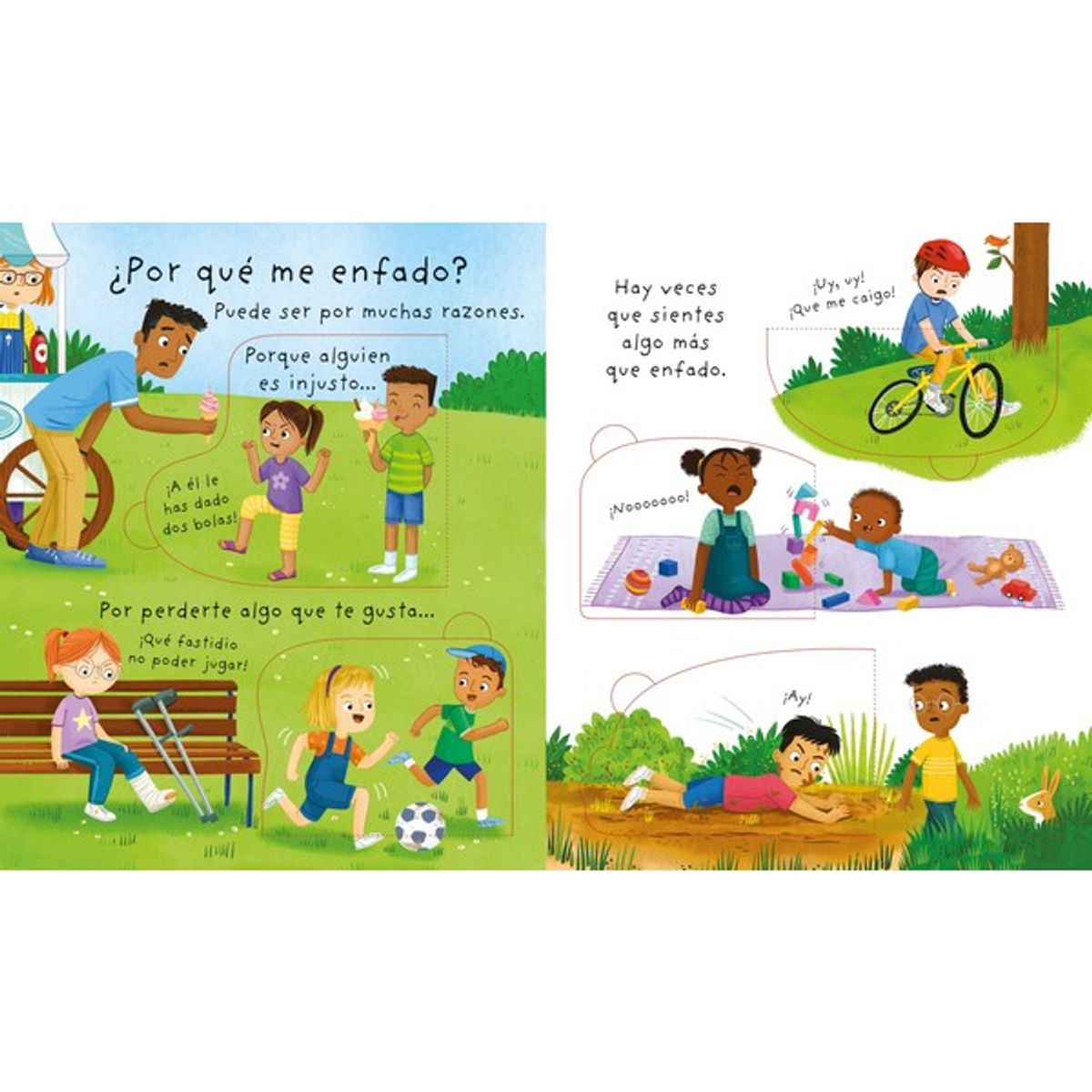 GENERICO - Libro Infantil 	PORQUE A VECES ME ENFADO PEQUEÑAS GRANDES PREGUNTAS CON SOLAPAS