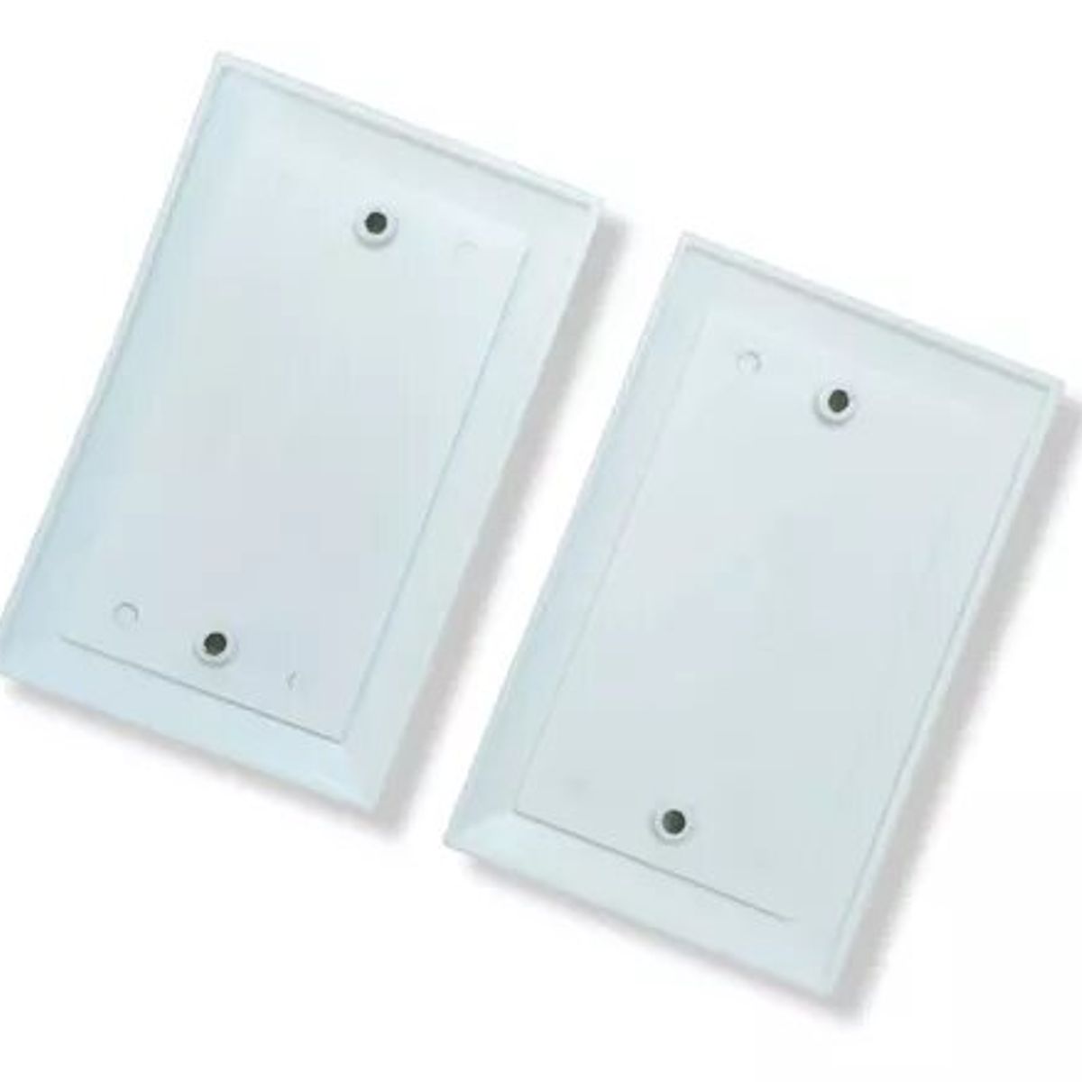 NACIONAL - TAPA CIEGA RECTANGULARES  REFORZADAS  PACK  X 3 MAS 6 STOVEBOLT 6/32