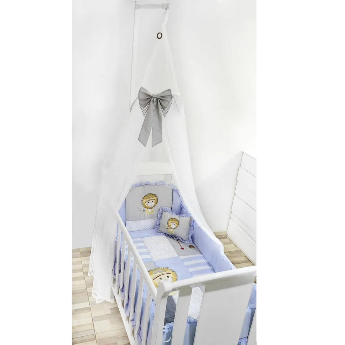 BABY MERINOS - Dosel para cuna - Gris