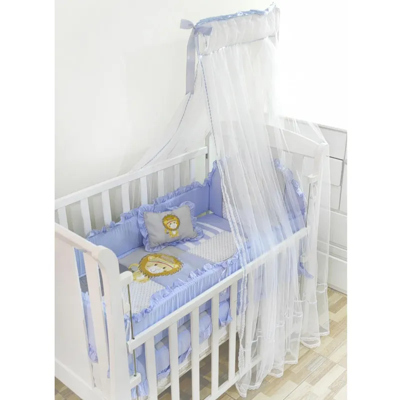 BABY MERINOS - Tul para cuna - Celeste