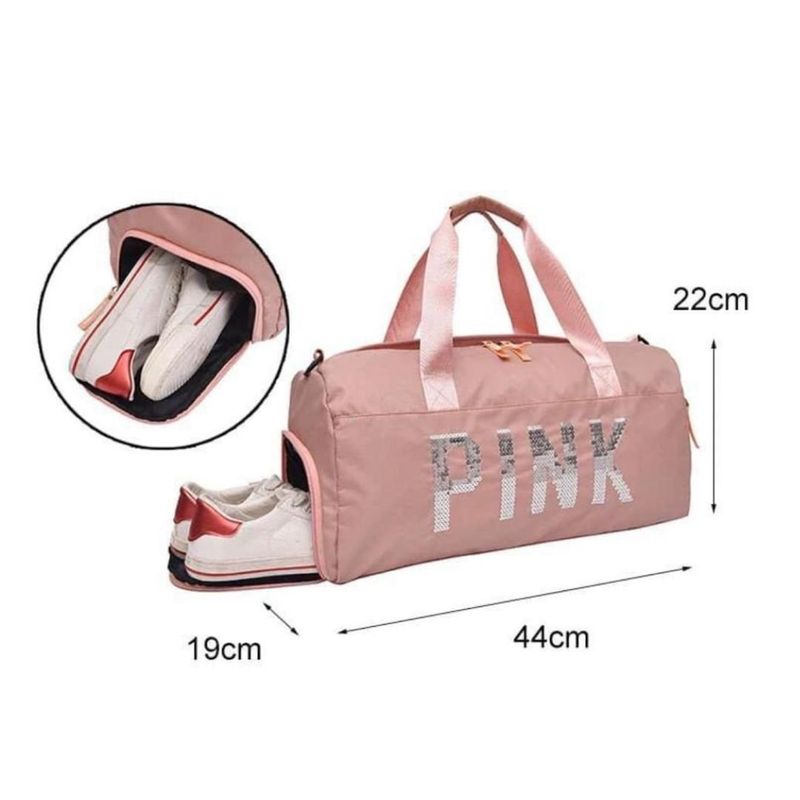 PINK - MOCHILA DEPORTIVA PARA MUJER PINK