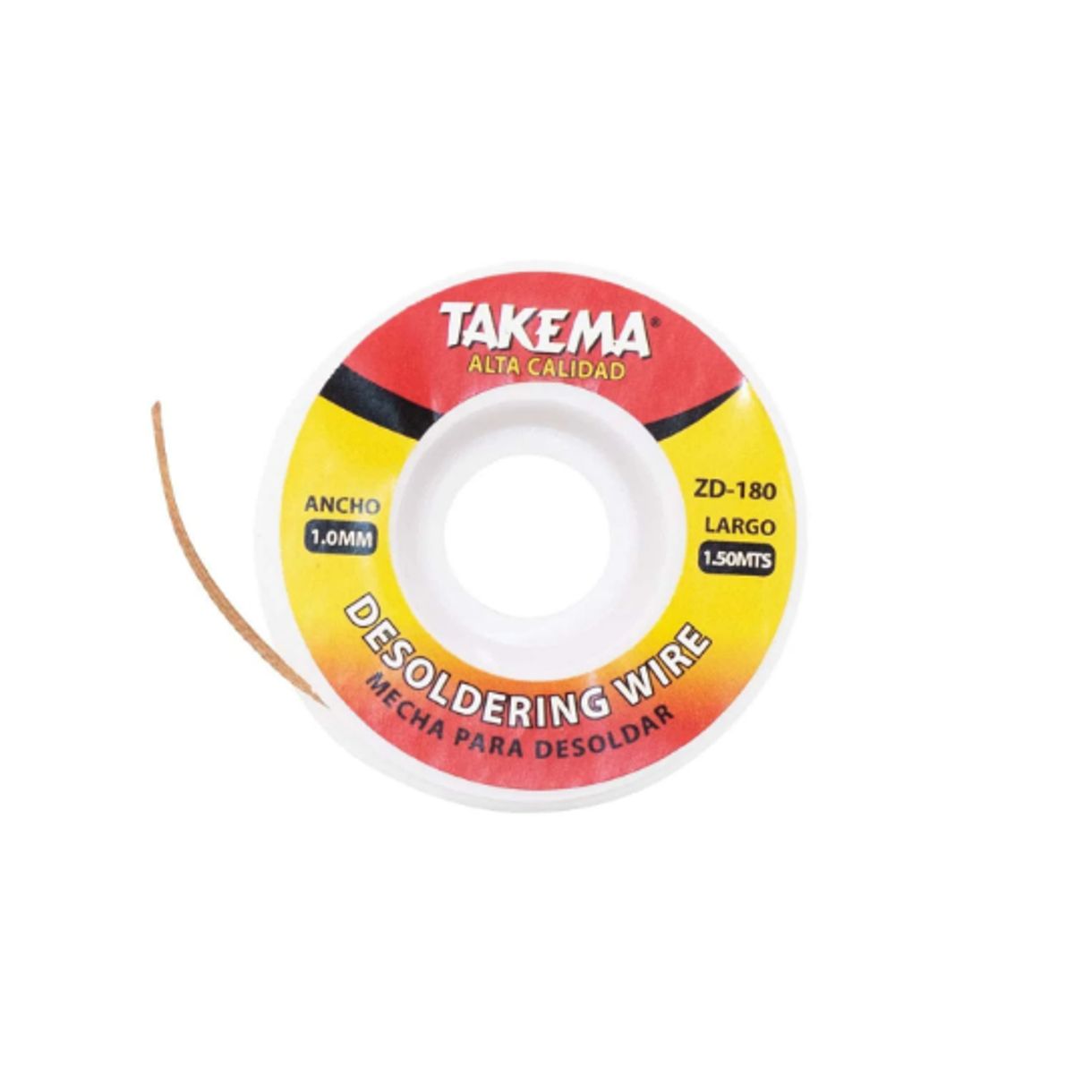 TAKEMA - Malla de Desoldar ZD-180-10MM TAKEMA