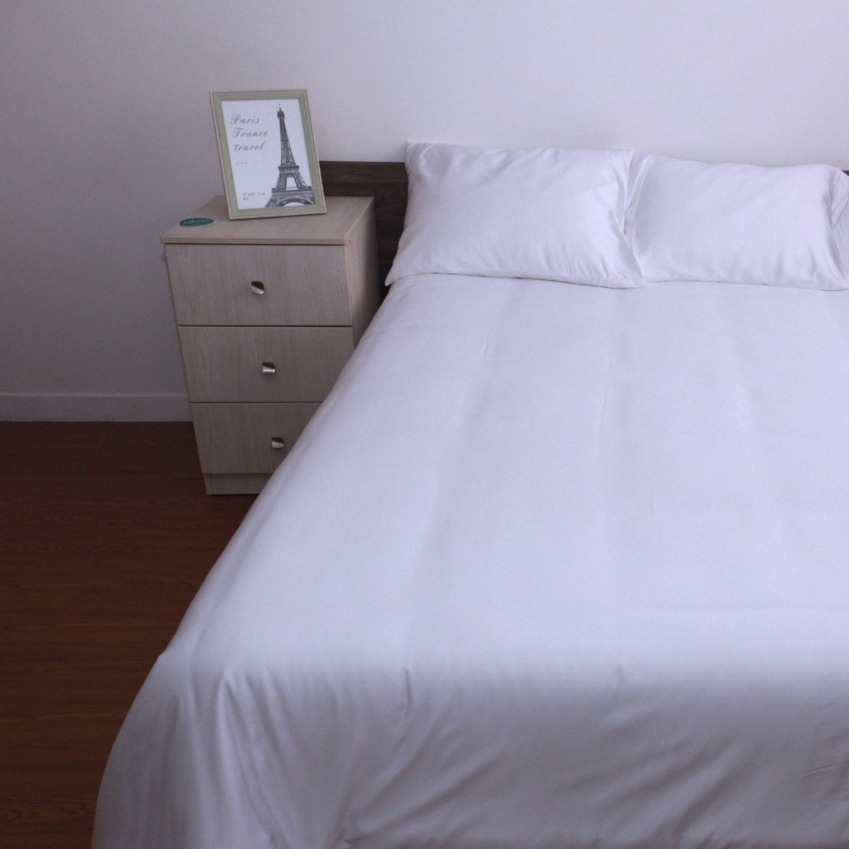 HYPNO HOME - Funda De Plumón 100% De Bambú 2 Plz  - Blanco