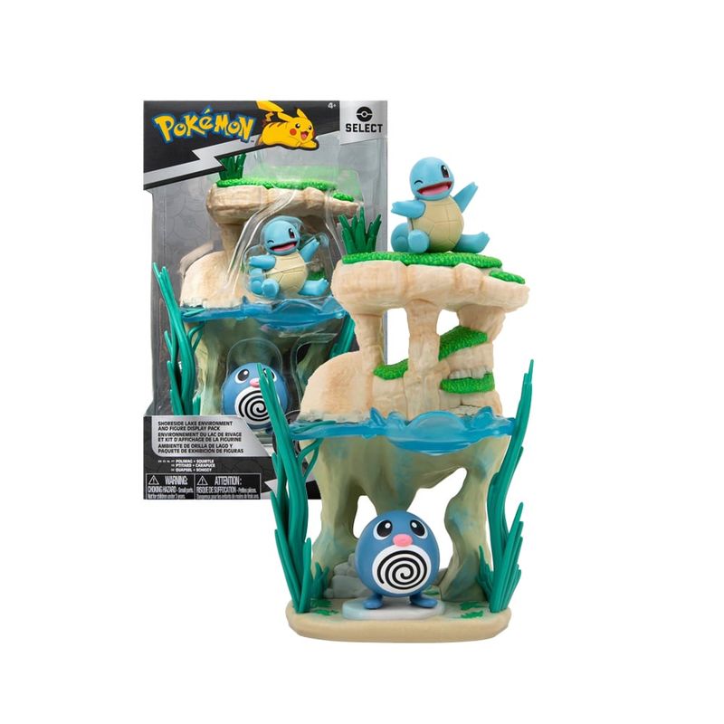 POKEMON - Pokemon Jazwares Select Ambiente Orilla de Lago
