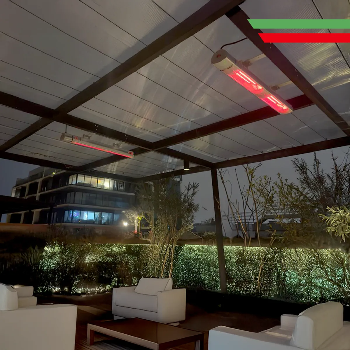 ALFANO - Estufa de Pared c Control Remoto 3000W UC-3000