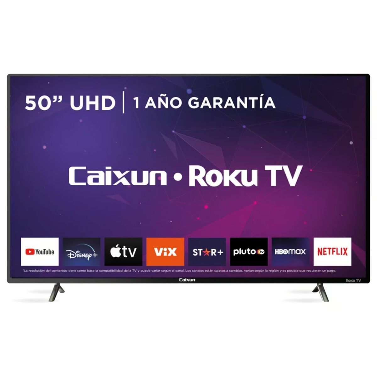 CAIXUN - Televisor Smart 50 Caixun UHD 4K Rocku Tv C50V1UR.