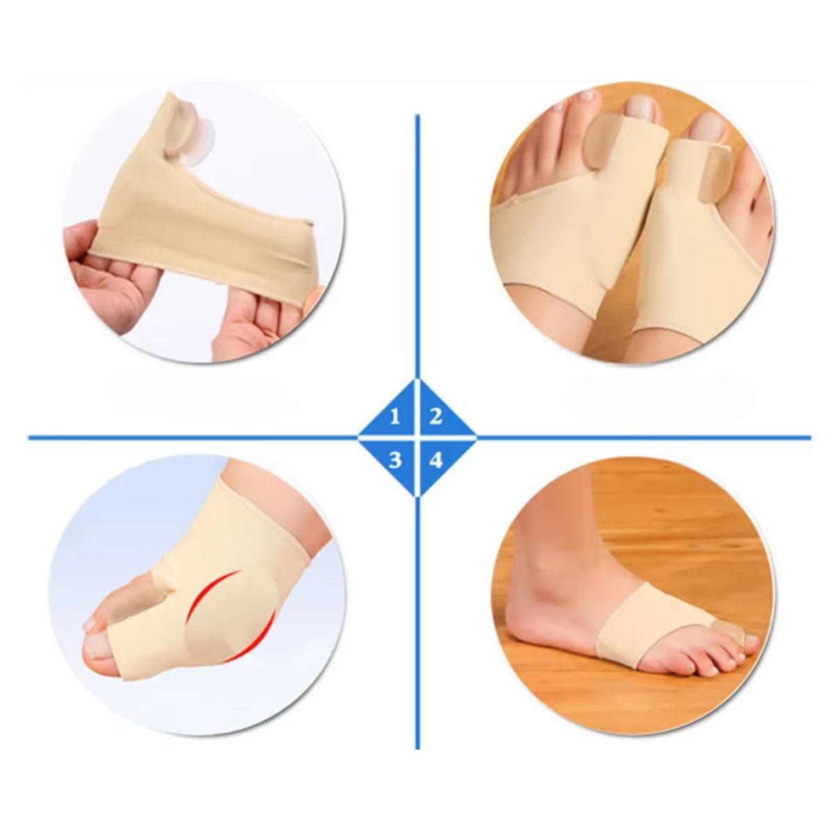 ROHS - Corrector De Juanete Para Aliviar El Dolor De Los Dedos De Los Pies